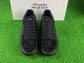 Alexander McQueen Black Crystal Embellished Leather Oversized Sneakers