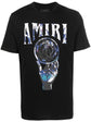 T-SHIRT EN COTON AVEC BOULE DE CRISTAL AMIRI