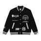 BAPE X 9090 GRAPHIC VARSITY JACKET