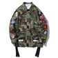 Off-White Camouflage Embroidered Badge Jacket