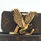 LOUIS VUITTON DOVE EAGLE DOUBLE-SIDED BELT