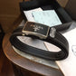 Leather Belt Prada Brown