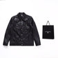 CHROME HEARTS Leather Black JACKET