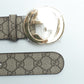 Gucci Family Double G Full Printed Belt