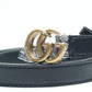 Gucci Black Classic Gg Reversible Leather Belt