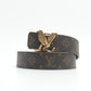 LOUIS VUITTON DOVE EAGLE DOUBLE-SIDED BELT