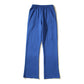 Hellstar Studios Blue Retro Mud Print Old Sports Casual Trousers Flared Pants