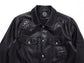 CHROME HEARTS Leather Black JACKET