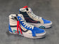 Reedición de Vans SK8-HI con estampado azul