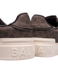 Balmain B-Court Monogram Leather Sneaker