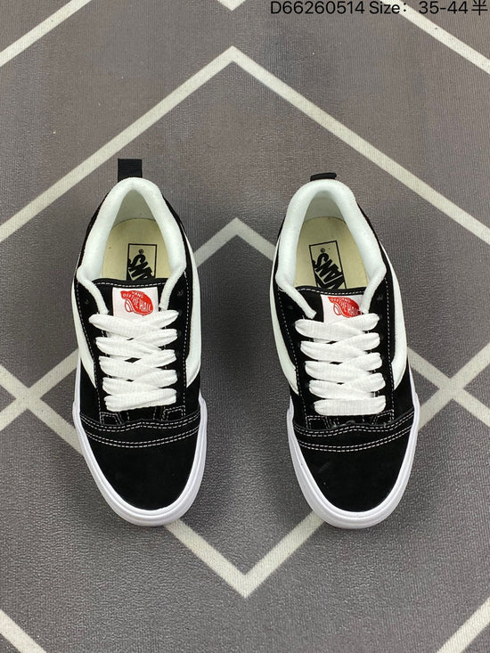 Vans Knu Skool Noir/blanc