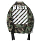 Off-White Camouflage Embroidered Badge Jacket