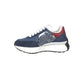 Zapatillas de running para mujer Alexander McQueen, color azul y plateado